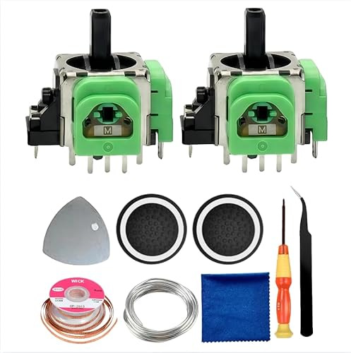 ACIDALIE TMR Magnetic Resistance Anti-Drift Joystick Replacement Kit for PS5/Switch Pro, High-Precision Game Controller Repair Parts