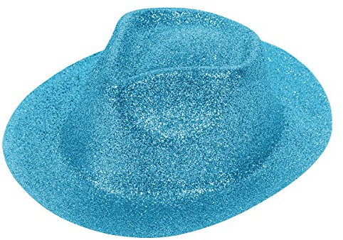 Alsino Glitzer Disco Trilby Hut Partyhut Fedora Trilbyhut Glitzerhut, Variante wählen:TH-96 Glitzer türkis