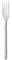 Villeroy & Boch Villeroy und Boch Montauk Tafelgabel, Besteck aus Pflegeleichtem rostfreiem Edelstahl, 21 cm Tafelgabel, Porzellan, Weiß, cm, 10 x 10 x 21 cm, 1 Einheiten
