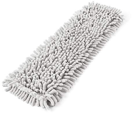 Mery | Recambio Mopa Microfibra Premium | Mopa Atrapa Polvo | Ecológico | Universal | Lavable | Tejido Reforzado | Gris | Medidas: 45x15 cm