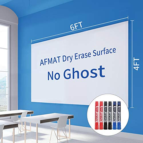 Autocollant tableau blanc effaçable à sec 4 X 6 Ft Dry Erase Paper