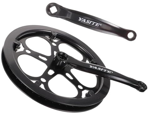 Homoyoyo Einzelkurbel-Set mit 1 Kurbel, Kurbelgarnitur, 52 Zähne, 170 mm, für Mountainbikes und Rennräder
