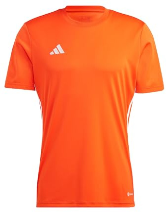 adidas Herren TABELA 23 Jersey, Team Orange/White, S Tall