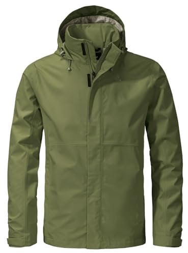 Schöffel Herren Jacket Gmund M, Balsam Green, 52 EU