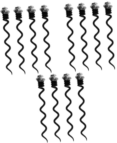 ABOOFAN Korkenzieher Bit 12 Stk Flaschenöffner Mit Stahlnadel Wein Korkenzieher Ersatzspirale Für Weinöffner Spiralbohrer Zur Reparatur Eines Korkenziehers Weinöffner-spiralteil -kit Metall