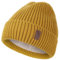 Wmcaps Mütze Herren Winter, Thermo Strickmützen für Herren, Warme Fleece Laufmütze Beanie Damen Herrenmütze Winter, Winddichte Wintermütze Männer Gefütterte und Gepolsterte Unisex-Mütze(Goldgelb)