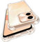 ivoler Anti-Amarillo Clara Funda para Vivo Y28 con Cojín Esquina Parachoques, [Protección Antigolpes Militar] Carcasa Transparente Anti-Arañazos Case