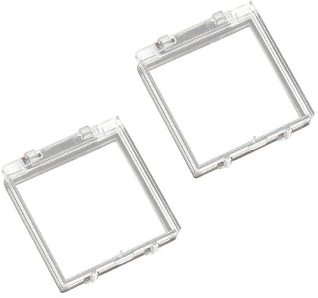 Transparente Druckknopfschalter-Abdeckung, 4 Stück, Schutzabdeckung für Power-Tasten, staubdicht und wasserdicht, 5,5 x 5 cm