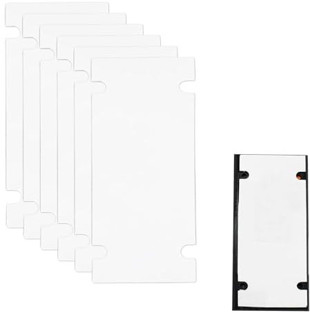 Double Sided Tape Doorbell Mount for Ring Battery Video Doorbell – 6 Pack No Drill Strong Adhesive Mounting Bracket, Damage-Free Doorbell Accessories for House Apartment Office