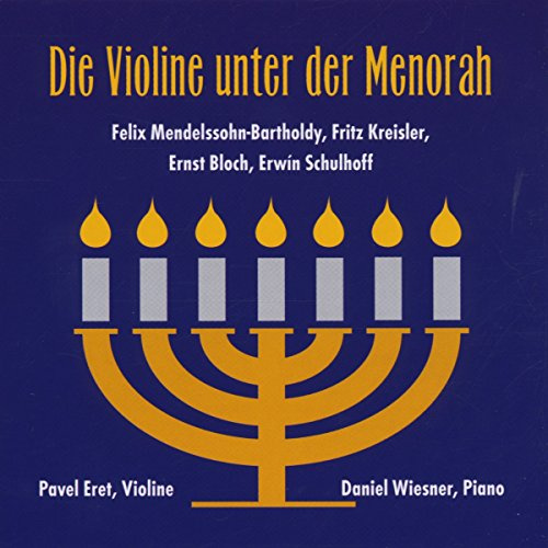 Violine Unter Der Menorah