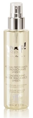 YUUP! - Acqua profumata condizionante per cane e gatto senza alcool, 150 ml, profumo per cani unisex a lunga durata con note di Talco e Muschio Bianco