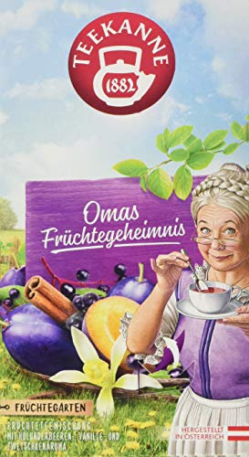 Teekanne ?sterreich Fr?chtegarten Omas Fr?chtegeheimnis, 6er Pack (6 x 60 g)