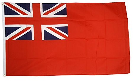 Digni Bandiera Regno Unito Red Ensign Bandiera mercantile - 90 x 150 cm Sticker Gratis