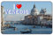 Cadora Magnetschild Kühlschrankmagnet I Love Venedig I