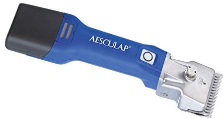 Aesculap Akkuschermaschine Econom CL - für Rinder - Anzeige des Akkuladezustandes - bis zu 70 Minuten Schurzeit