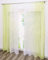 EZ GLAM Gardinen mit Verlauf-Farben Muster Schön Transparent Voile 2PC Vorhänge (B*H 140 * 145cm, Grün mit Kräuselband)