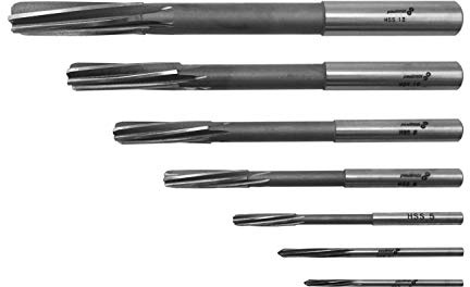PAULIMOT HSS-Maschinenreibahlen-Set 7-teilig 3-12 mm, Passung H7
