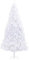 vidaXL Künstlicher Weihnachtsbaum Tannenbaum Christbaum Kunstbaum Dekobaum Xmas Tanne Baum Weihnachtsdekoration 300cm Weiß PVC-Baum Stahlständer