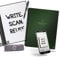 Rocketbook Fusion Wiederverwendbares Digitales Notizbuch - Smart Notepad A4 Grün, 7 Styles, To-Do Liste, Tägliches Bullet Journal, Wochen- & Monatsplaner, mit löschbarem Frixion-Stift