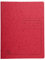 Exacompta 240225E Spiralhefter aus extra starkem Colorspan-Karton für DIN A4 24 x 32cm bedruckt bis zu 300 Blatt rot Hefter ideal für Büro und Schule
