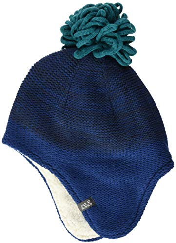 Jack Wolfskin Kinder Mütze Snowflake Mütze, Indigo Blue, S, 1907451
