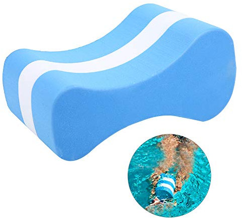 Huairdum EVA 77g Tabla de Piernas con Clip de Natación, Azul Tabla de Piernas con Clip de Natación, Entrenamiento Tabla de Natación para Niños/Adultos Tabla Piscina para Principiantes