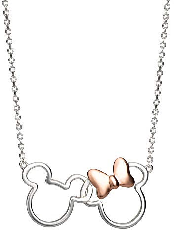 Minnie Mouse Damen Halskette Sterlingsilber Rund Unzutreffend - N902594TL-18.PH