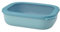 Mepal - Multi Bowl Cirqula Rectangular - Vorratsdose mit Deckel - Geeignet als Luftdichte Aufbewahrungsbox für den Kühlschrank, Mikrowellengeschirr & als Frischhaltedosen - 2000 ml - Nordic Green
