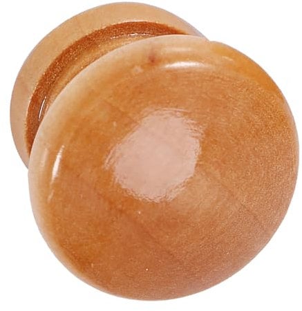 Wooden Knobs, 10Pcs Wooden Drawer Knobs Drawer Handles for Cupboard Wardrobe Kitchen Cabinet Closet Furniture(33MM)