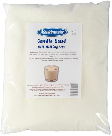 Mouldmaster Candle Sand Wax Granules Self Melting Wax 1Kg