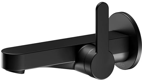 Keuco EHM IXMO Flat Ausl. 165mm, sw ma, Wd-mont., rd Rosette