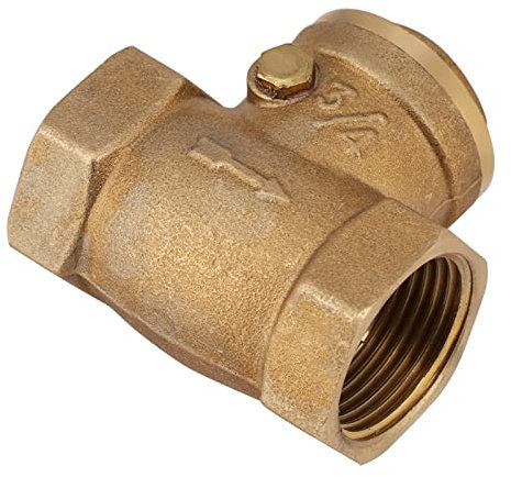 Wasserhahn-Rückschlagventil, 110 mm, 1 Stück, DN20 Innengewinde, Messing, Rückschlagventil, 232 PSI verhindert Wasserrückfluss