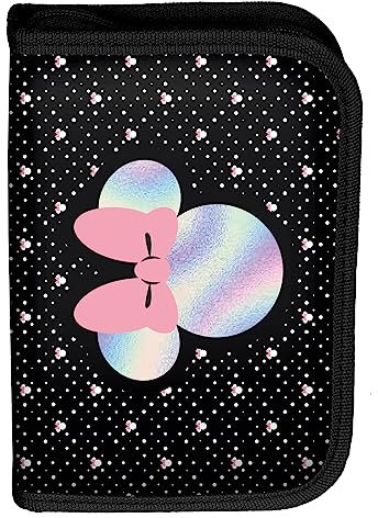 PASO Kinder Federtasche 22-TLG. - Minnie Maus - Mit Glitzereffekt