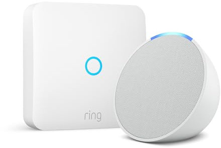 Ring Intercom di Amazon + Echo Pop Bianco - La combinazione ideale per una casa più intelligente