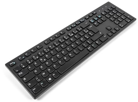 Dell KM636 FRENCH Wireless Keyboard (Renewed)