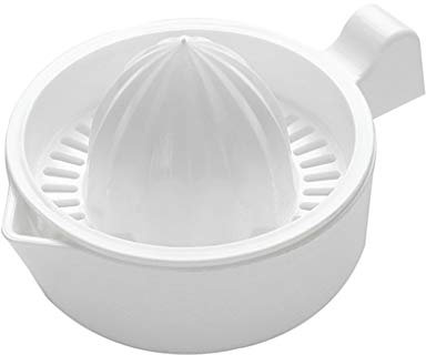 Exprimidor manual de plástico de doble capa para el hogar, exprimidor de cítricos, naranja y limón, fácil de limpiar, sin pulpa
