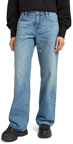 G-STAR Damen Judee Low Waist Loose Jeans Blau (Faded Brilliant Blue D22889-D788-G872) 29W / 32L