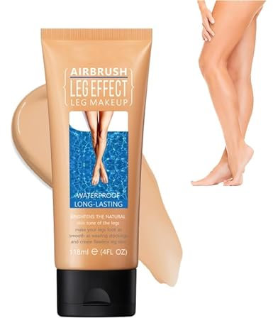 Maquillage pour les jambes imperméable sans transfert, fond de teint imperméable et antidérapant tricolore pour les jambes, fond de teint longue durée pour le corps