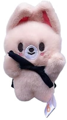 Stray-Kids Porte-clés magnétique en peluche 10 cm « ATE » SKZ-oo Porte-clés « Stay » mignon porte-clés pendentif boucle magnétique autocollant réfrigérateur, Foxi.ny, 10cm