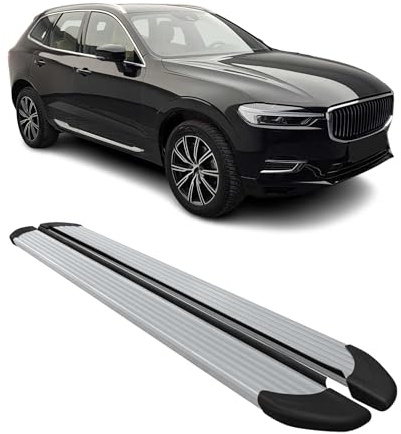 OMAC Trittbretter für Volvo XC60 2018-2026 Aluminium Silber