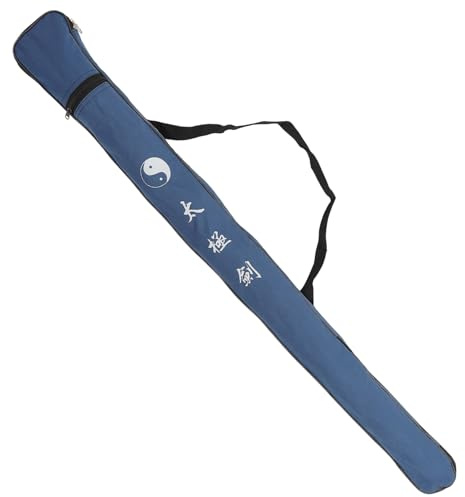 HONMEET Schwerttragetasche aus Segeltuch für Taiji Blau | Leichtes Design, Tragbar für Morgengymnastik, Schwertaktivität, Einfache Form, für Freunde