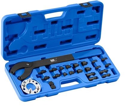 MSW MSW-PHT-VAG Zahnriemen-Werkzeug universell 22-teilig Zahnriemenwechsel-Werkzeug Nockenwelle-Gegenhalter