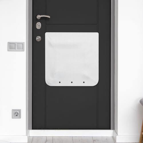 Newthinking Letter Box Catcher, Internal Post Box Mail Catcher with Strong Adhesive Tape, Letterbox Cage Alternative Letter Sack for Front Door