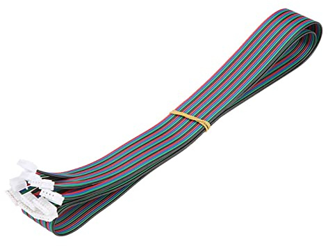 Ph2.0 xh2.54 weibliche Stecker Kabel Premium PVC able Stepper -Motorkabel für Nema16 Nema17 Motoren 1 Meter Länge 5 Teile