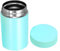 Mikikit Vaso Térmico Inoxidable con Aislamiento Vacío de Portátil Compacto Automóviles Comidas y Nutritivas Color