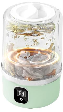 Machine À Laver Portable Pour Sous-Vêtements, Rechargeable Washing Machine For Underwear, Wireless Portable Laundry Cup, Nettoyage Approfondi Pour Vêtements Bébé, Underwear Washer