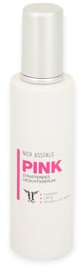 Nick Assfalg PINK straffendes Gesichtsserum, 100 ml Pflanzliches Kollagen für optisch gestraffte Haut