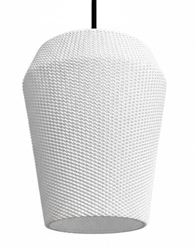 Lampenschirm Marga E27 – nachhaltig & modern, skandinavisches Design – Deckenleuchte Pendelleuchte Hängeleuchte – Ersatzschirm, dekorativ, Rattan