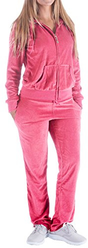 Track Suits for Women Set Sweatsuits 2 Piece Tracksuit, Coral, Large