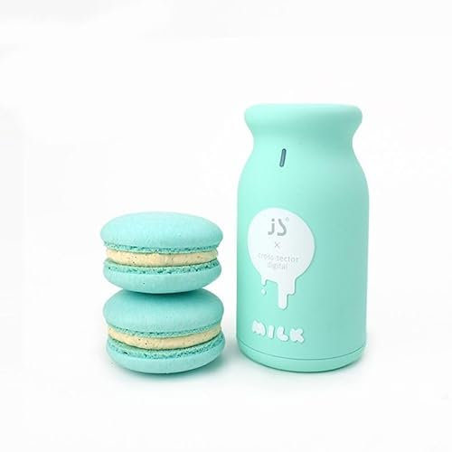 Batterie Externe Portable 10000 mAh Design Bouteille de Lait - Jaune